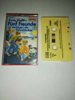 Fünf Freunde Folge 7 verfolgen die Strandräuber Gelb 515660.2 Europa(Blau Oranges Cover)